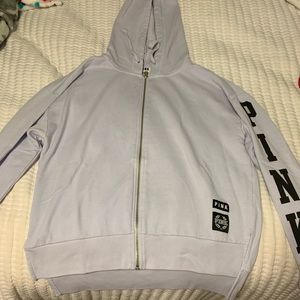 Victoria’s Secret PINK zip up hoodie (XS)
